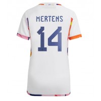 Dres Belgicko Dries Mertens #14 Preč pre Ženy MS 2022 Krátky Rukáv